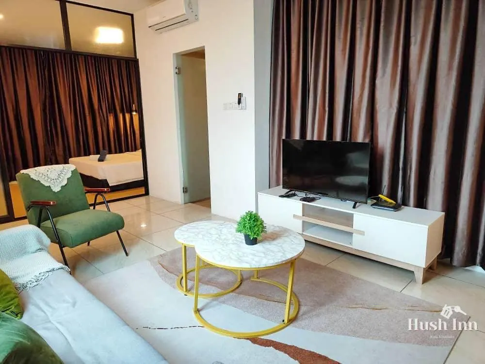 Apartment Hush Inn At Itcc Manhattan Suites Kota Kinabalu